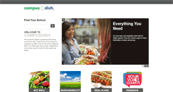 Desktop Screenshot of campusdish.com